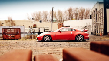 Картинка nissan 350 автомобили datsun motor co ltd Япония