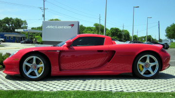 Картинка porsche carrera gt автомобили элитные спортивные германия