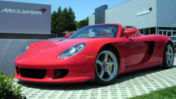 Картинка porsche carrera gt автомобили элитные спортивные германия