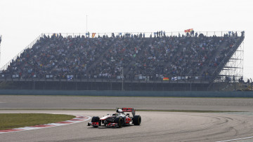 Картинка спорт формула f1 grand prix железнодорожного вокзала шанхая