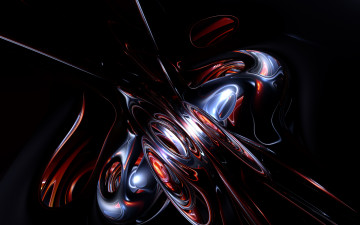 Картинка 3д графика fractal фракталы фон узор цвета