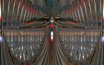 Картинка 3д графика fractal фракталы узор цвета фон