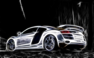 Картинка автомобили 3д фрактал автомобиль