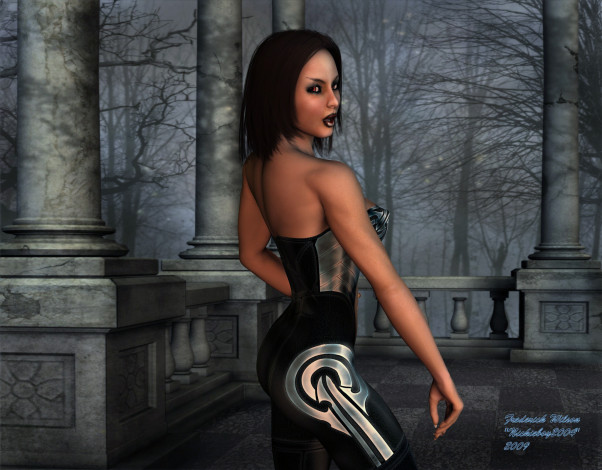 Обои картинки фото 3д, графика, people, люди, девушка