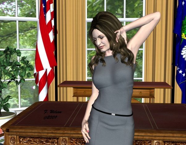 Обои картинки фото 3д, графика, people, люди, девушка, комната