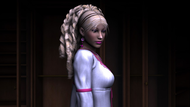 Обои картинки фото 3д, графика, people, люди, девушка