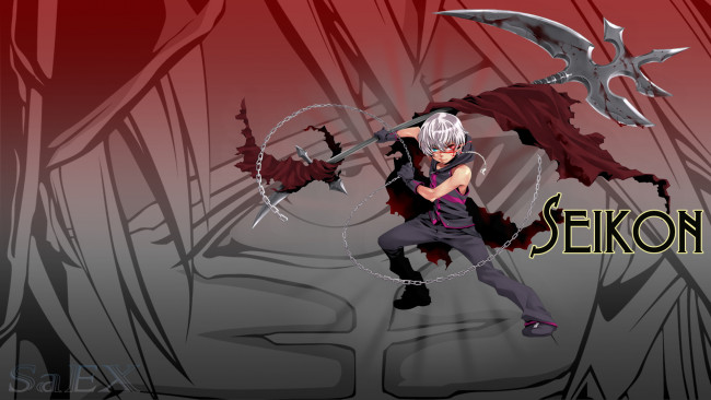 Обои картинки фото аниме, seikon, no, qwaser, мальчик