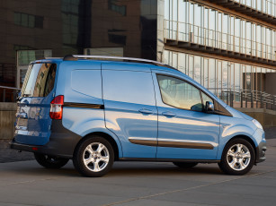 Картинка автомобили ford синий 2014г courier transit