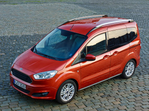Картинка автомобили ford tourneo courier '2014г красный