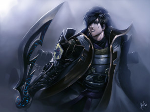 Картинка видео+игры ~~~другое~~~ арт ninja saga парень оружие фон