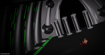 Картинка crimson+valkyrie 3д+графика fantasy+ фантазия космический корабль