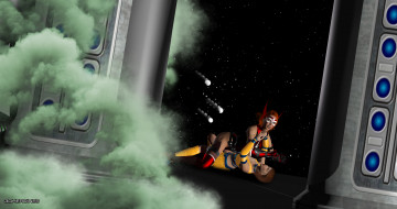 Картинка crimson+valkyrie 3д+графика fantasy+ фантазия девушки драка