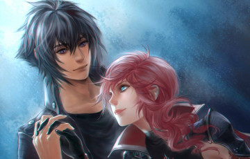 Картинка аниме *unknown+ другое влюбленные двое пара парень девушка