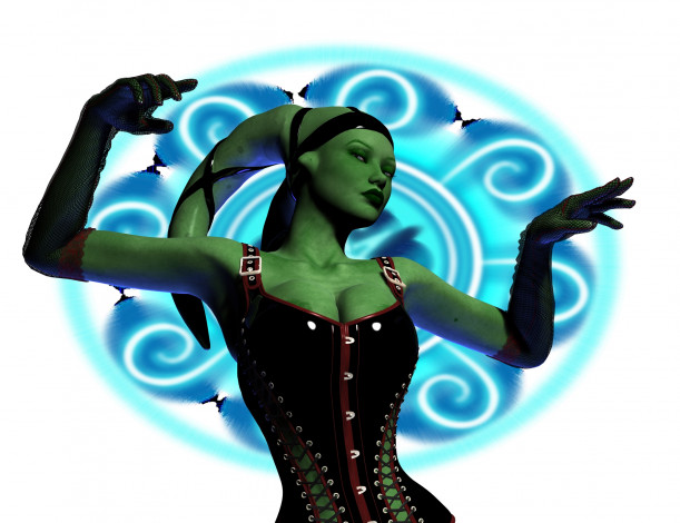 Обои картинки фото 3д графика, creatures , существа, взгляд, существо