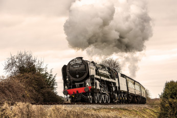 Картинка техника паровозы паровоз рельсы дорога железная