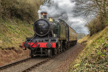 Картинка техника паровозы рельсы паровоз дорога железная