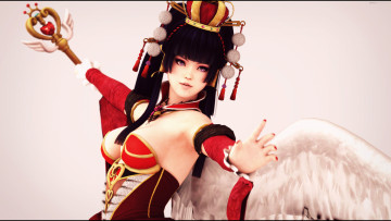 Картинка 3д+графика аниме+ anime девушка взгляд фон ангел