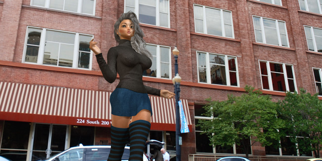 Обои картинки фото 3д графика, люди , people, фон, взгляд, девушка