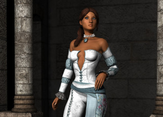 Картинка 3д+графика люди+ people взгляд девушка фон