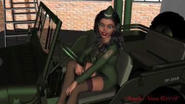 Картинка 3д+графика люди-авто мото+ people-+car+ +moto фон взгляд девушка автомобиль