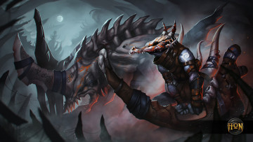 Картинка видео+игры heroes+of+newerth art moba skrap bone collector кости heroes of newerth тьма магия