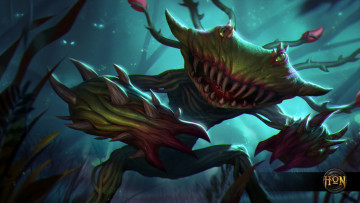 Картинка видео+игры heroes+of+newerth монстр клыки зубы moba art bramble heroes of newerth