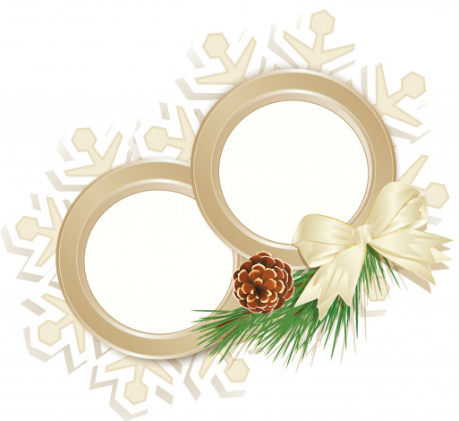 Обои картинки фото векторная графика, другое , other, бантик, кольца, шишка