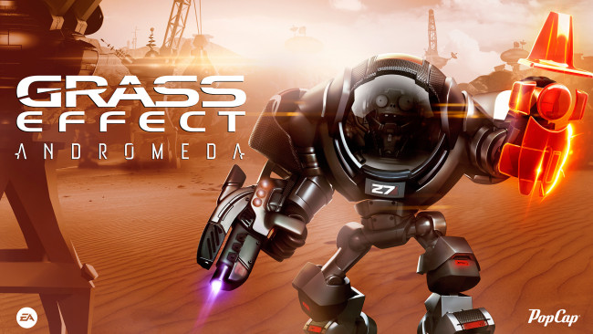 Обои картинки фото видео игры, plants vs,  zombies,  garden warfare 2, plants, vs, zombies, garden, warfare, 2, grass, effect