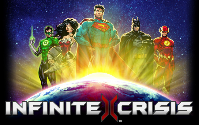 Обои картинки фото видео игры, infinite crisis, action, infinite, crisis, онлайн