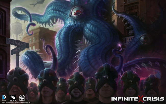 Обои картинки фото видео игры, infinite crisis, онлайн, action, infinite, crisis