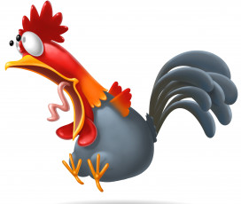 Картинка рисованное минимализм петух