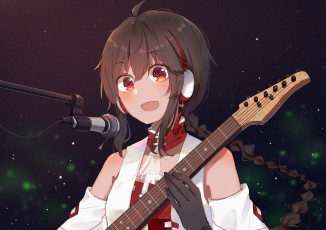 Картинка аниме vocaloid yuezheng ling