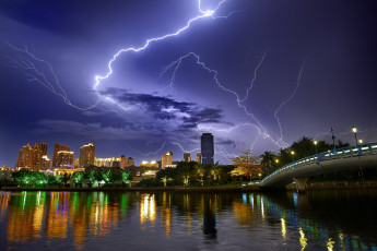 Картинка города -+пейзажи гроза