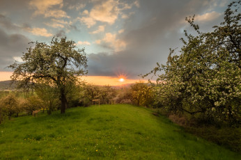 Картинка природа восходы закаты рассвет