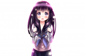 Картинка аниме hyouka взгляд