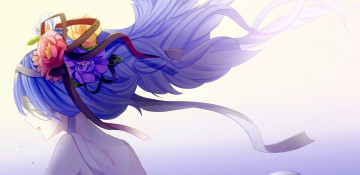 Картинка аниме unknown +другое фон взгляд девушка