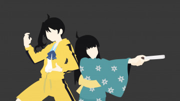 Картинка аниме bakemonogatari персонажи