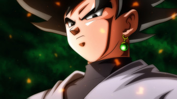 Картинка аниме dragon+ball парень фон взгляд