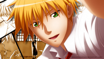 обоя аниме, kaichou wa maid-sama, усуи