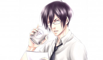 Картинка аниме psycho-pass парень