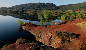 Картинка природа реки озера река лес