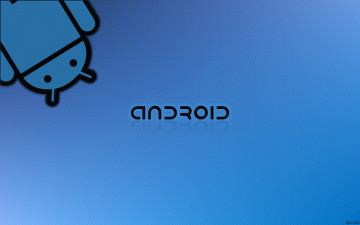 Картинка компьютеры android логотип фон