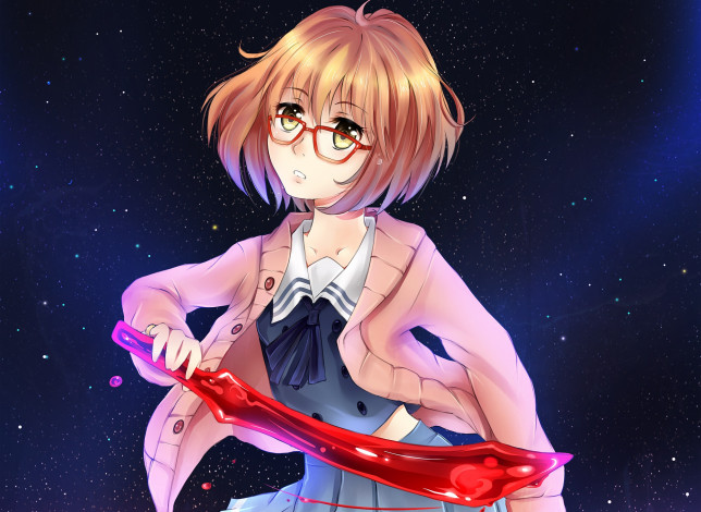 Обои картинки фото аниме, kyoukai no kanata, мирай