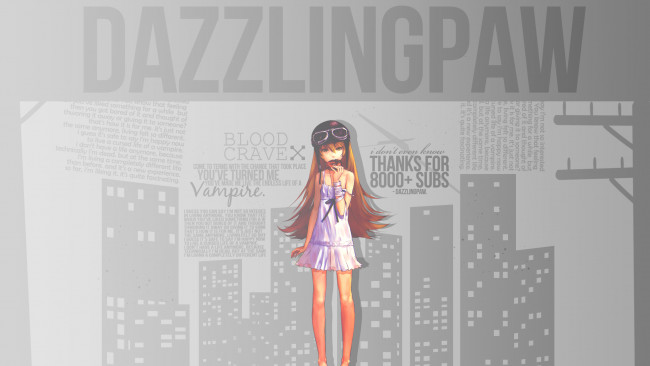 Обои картинки фото аниме, bakemonogatari, девушка, взгляд, фон