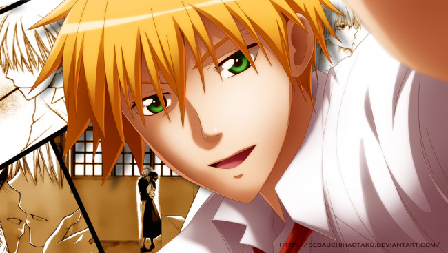 Обои картинки фото аниме, kaichou wa maid-sama, усуи