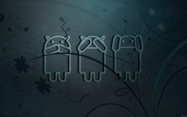 Обои картинки фото компьютеры, android, логотип, фон