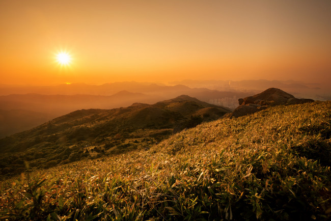 Обои картинки фото природа, восходы, закаты, рассвет