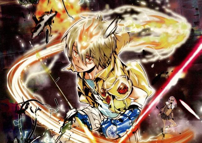 Обои картинки фото аниме, katekyo hitman reborn, вонгола