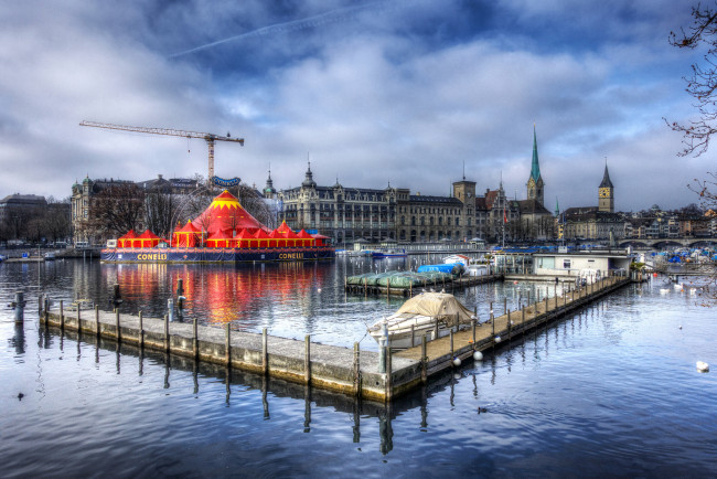 Обои картинки фото z&, 252, rich - switzerland, города, цюрих , швейцария, простор