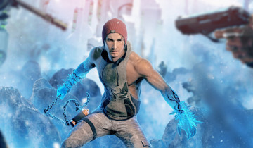 Картинка видео+игры infamous delsin rowe second son troy baker